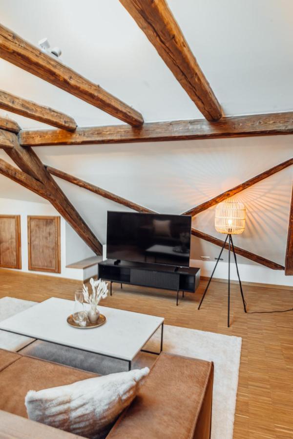 Großes Design Apartment - Innenstadt - Familie&Gruppen Coburg Exterior foto